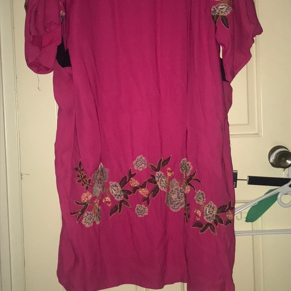 Free People cotton floral embroidered kimono - Picture 7 of 7